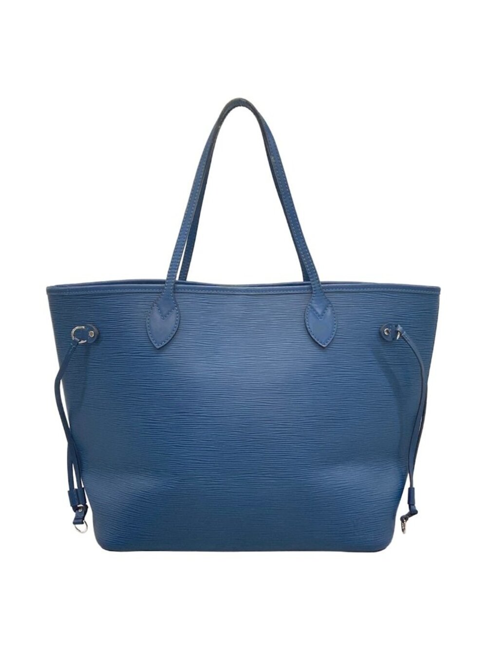 Louis Vuitton Tote Bag Epi Neverfull MM Sapphire Leather